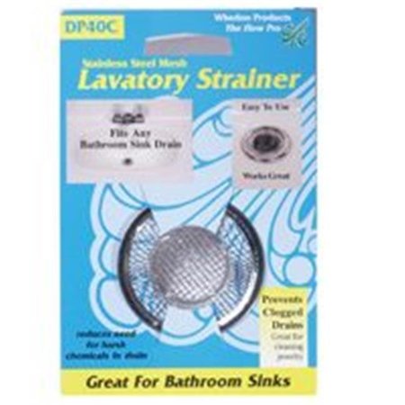 WHEDON PRODUCTS Whedon Products DP40C Stainless Steel Mesh Lavatory Strainer 6350946